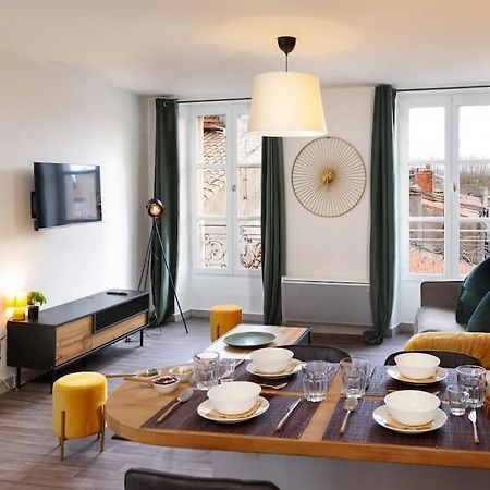 Apartament N3 Des Etudes Duplex Hypercentre Wifi Conciergeriedamecarcas Carcassonne Zewnętrze zdjęcie