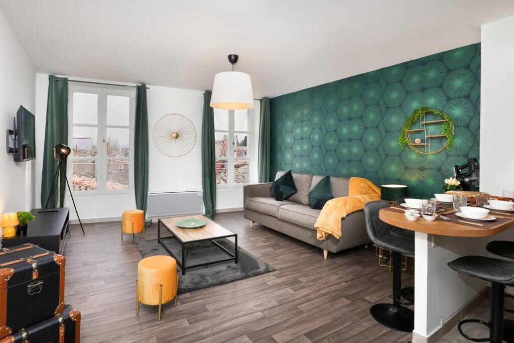 Apartament N3 Des Etudes Duplex Hypercentre Wifi Conciergeriedamecarcas Carcassonne Zewnętrze zdjęcie